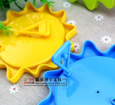 【太阳花钟点学习器 幼儿园早教益智钟表模型 学生儿童认识时间教】价格_厂家_图片 -