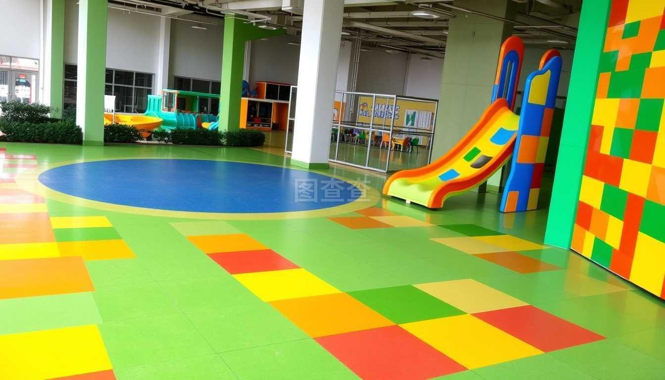 幼儿园悬浮拼装地板